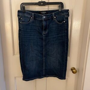 Liverpool Los Angeles 5 Pocket Denim Skirt